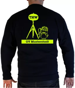 Pullover Powermoon Minion mit Ortsverband