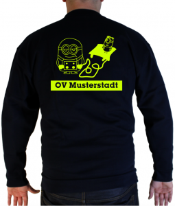 Pullover Hebekissen Minion mit Ortsverband