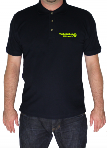 THW Poloshirt Brustdruck