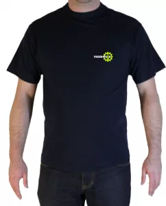 T-Shirt wir setzen ein Zeichen Feuerwehr und THW vorne