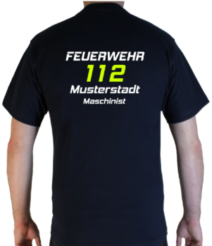 T-Shirt Freiwillige Feuerwehr Design 112