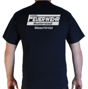 T-Shirt Freiwillige Feuerwehr Silberreflex