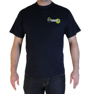 T- Shirt Stay Home Stay safe vorne