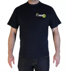 T- Shirt Stay Home Stay safe vorne
