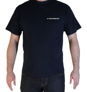 T-Shirt Freiwillige Feuerwehr mit Ortsname silberreflex Name auf der Brust