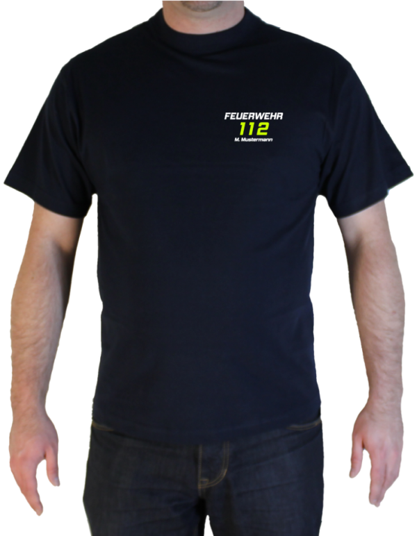 T-Shirt Freiwillige Feuerwehr Design 112 – Bild 2