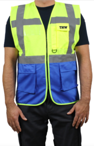 THW Warnweste vorne