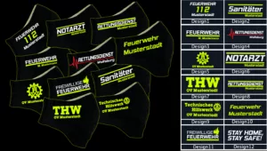 Community maske feuerwehr thw rettungsdienst