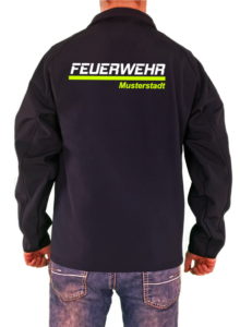 Softshell Feuerwehr zweifarbig Ortswehr