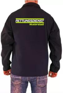 Softshell Rettungsdienst zweifarbig