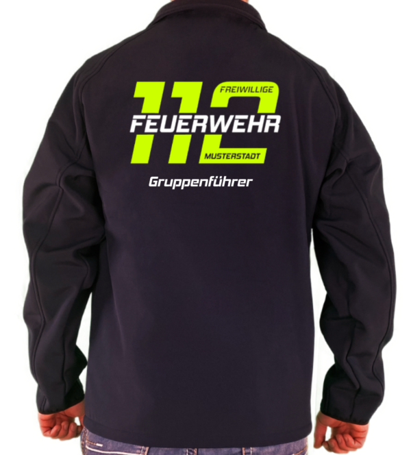 Softshelljacke 112 mit Feuerwehr und Ortswehr