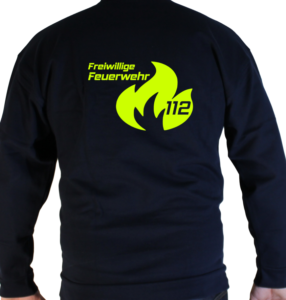 Pullover Flamme Groß mit FFW