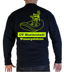 Pullover THW Minion mit Schlauchboot
