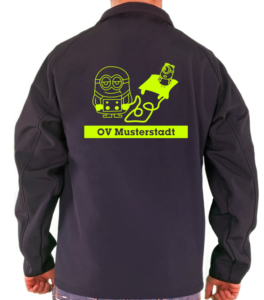 Softshelljacke THW Hebekissen Minion