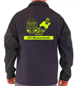 Softshelljacke THW Hebekissen Minion