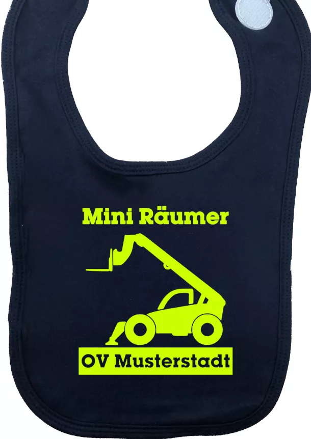 Lätzchen Mini Räumer Telelader