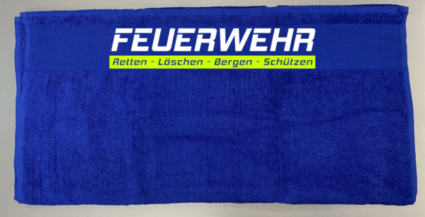 Feuerwehr Badetuch 70 x 140 cm – Bild 5