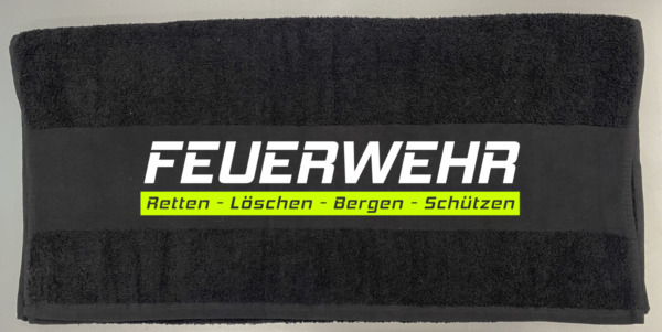 Feuerwehr Badetuch 70 x 140 cm – Bild 3
