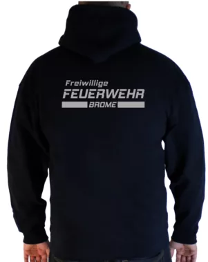 Kapuzenjacke pullover brome hinten