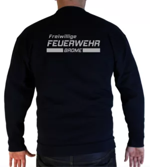 Pullover brome hinten
