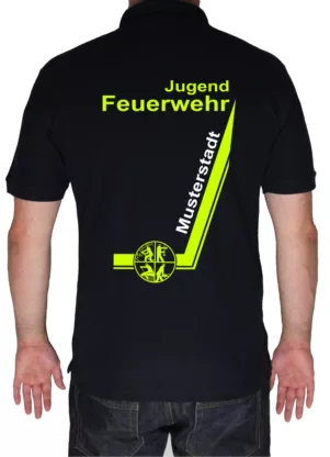 Poloshirt Jugendfeuerwehr mit Signet