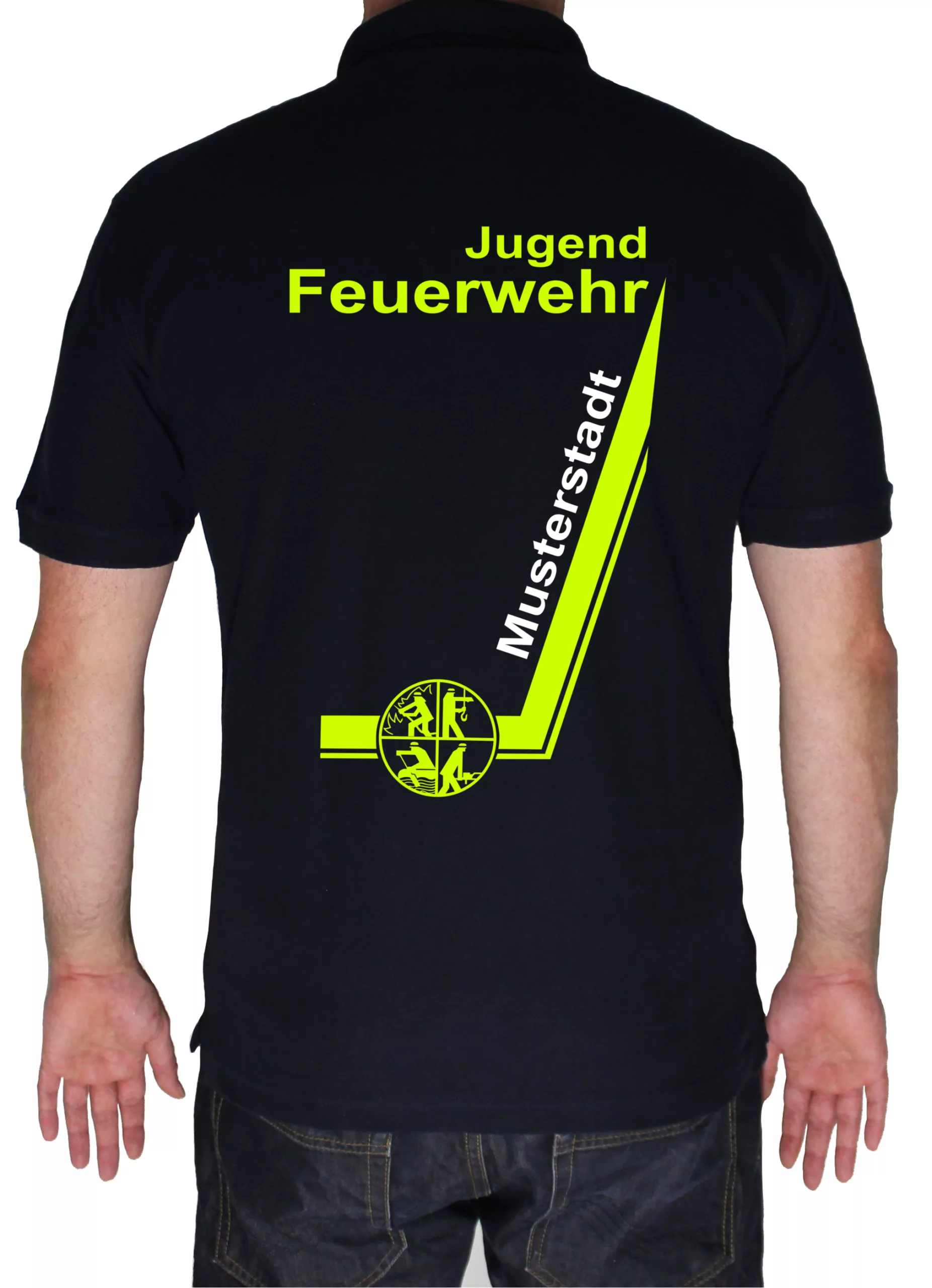 Poloshirt Jugendfeuerwehr mit Signet